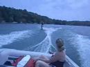 Christopher Wake Boards on Corey Lake