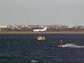 Kitesurfing in Botany Bay in Sydney