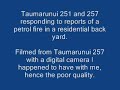 Taumarunui 251 &amp; 257 respond to a reported petrol fire.