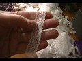 Click here to watch this video PENELOPE kit: purple, lavender, silver, black vintage laces, crystals, cameos for sale