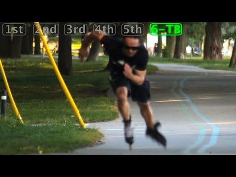 Stoppard - Inline skating faster tutorial for city and trail skaters who want more rollerblading speed. Inline skating fast is made possible with a few easy adjustments...