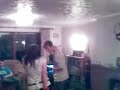 Girl knocks out Guy