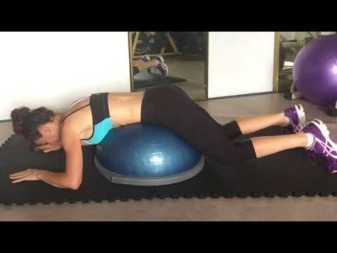 How to… Prone Hip Extension Bosu