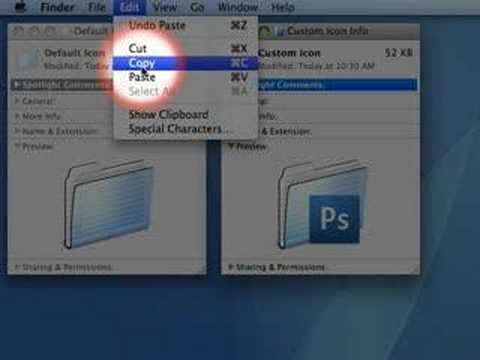 How to Change Mac OS X (Tiger) Icon