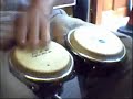 ondo Dan on mini bongos