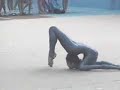 Rhythmic gymnast contortion Rhythmic gymnast contortion