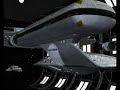 Enterprise D Leaving Drydock [Raw - 4:3 Aspect Ratio]