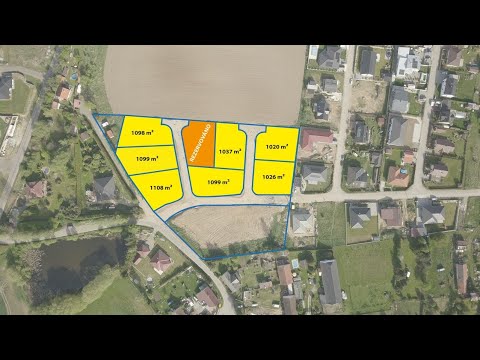 Video Prodej stavebního pozemku, 1000 m², Písek - Oldřichov