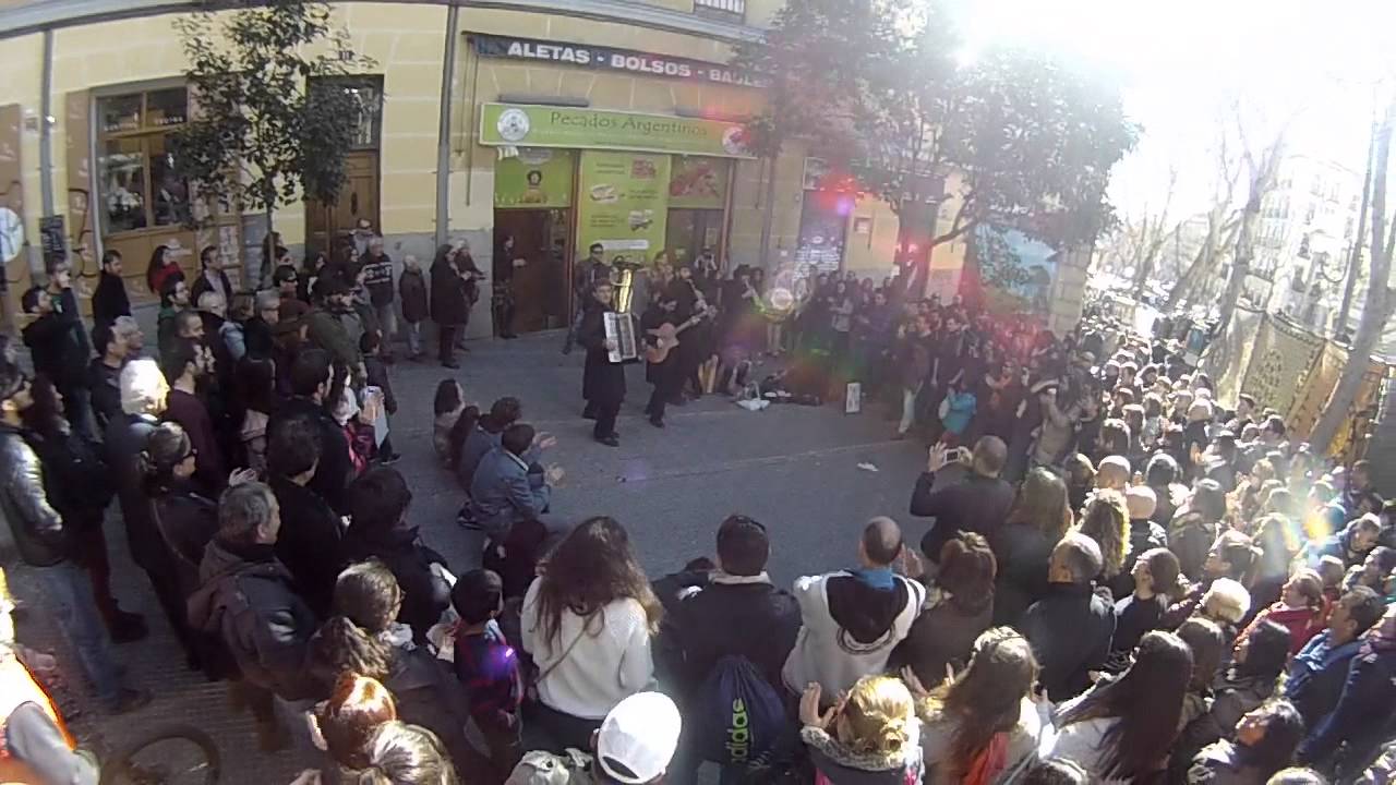 Sunday Morning at El Rastro Madrid, Spain