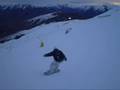 Alex na New Zealand. Snow Board 2008.. Work ski Coronet Peak