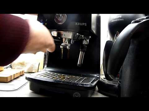how to unclog krups espresso maker