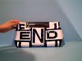 Scrabble/Crosswords Patent Leather Clutch Scrabble/Crosswords Patent Leather Clutch