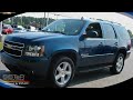 We areproud to present this 2007 Chevrolet Tahoe. Please visit our website at and if you have any questions you can always call us at . We've been honored to serve the Acworth GA area, we promise that your experience at our dealership will exceed your expectations! Year 2007 Make: Chevrolet Model: Tahoe Engine: Gas/Ethanol V8 5.3L/323 Trans.: Automatic Exterior: Blue Miles: 57619 Interior: Light Gray DAYS CHEVROLET INC 3693 Cobb Parkway NW Acworth, GA 30101 Pre-Owned 2007 Chevrolet Tahoe Acworth GA