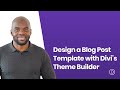 How To Create A Separate Blog Post Page In Divi