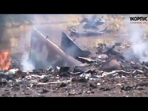 Fighter jets 'shot down' over Ukraine