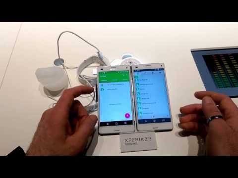 Sony Xperia Z3C Lollipop VS KitKat