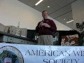 A man explains wine and wine making at pittsburgh home show 2012