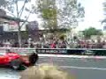 Ferarri F1 Car Roaring Down Lygon st. Melbourne Australia