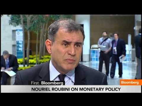 market crash - April 22 (Bloomberg) -- New York University economics professor Nouriel Roubini talks about the outlook for the global economy and the impact of central bank...