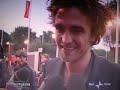 Robert Pattinson interview on the red carpet in Rome