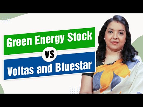 Green Energy Stock vs Voltas and Bluestar