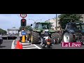 La manifestation des agriculteurs
