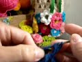 Crochet - Flor Azul
