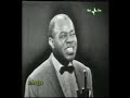 Louis Armstrong, Blueberry Hill. Live in Italia.