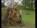 end of bbc news at 9 o'clock with an article about kew gardens (with charles erskine the arboretum's curator) and the devastation caused, by bill hamilton home affairs correspondent.

also contains a sports article by rob bonnet with golf from wentworth and sandy lyle, nick faldo.

 look east short news programme with michelle newman, then weather with bill giles.

look east short news programme.

followed by bill giles with the weather.

the great storm of 1987 occurred on the night of 15 october to 16 october 1987, when an unusually strong weather system caused winds to hit much of southern england and northern france.
