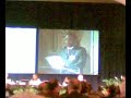 Namburete speaking in Taormina conference on Africa