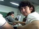 discutiendo con el tosco en clase