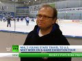 mhl is a youth branch of the khl comprising 29 clubs from 26 cities across russia, belarus and latvia. on thursday, the league's best players held a training camp ahead of their journey to north america. they are due to play 6 exhibition games in the us and canada. the first match is scheduled for monday, just a day after the 2011 world junior ice hockey champioships face off in buffalo, ny.