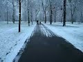 Cycling Hyde Park 24 Jan 07 - Snow (1)