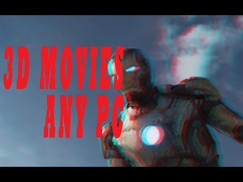 how to watch 3d movie on laptop