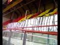 La coreografia della curva osimana in gara3 con Pistoia La coreografia della curva osimana in gara3 con Pistoia