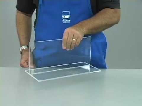 how to fasten acrylic