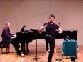 Marc Acito sings \"Carried Away,\" Colorado College