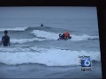 Surf dog & Quadriplegic surfer tandem surf - channel 6
