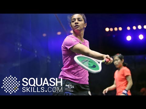 Squash: Raneem El Welily's forehand deception