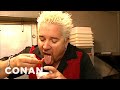 Quality TV: Guy Fieri Eating In Reverse - CONAN on TBS