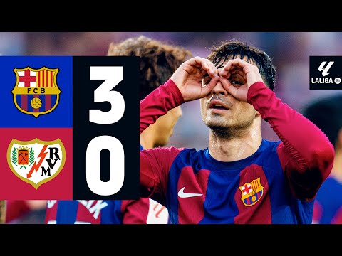 FC Barcelona 3-0 Rayo Vallecano de Madrid