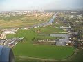 Landing at Schiphol, Amsterdam Landing at Schiphol, Amsterdam