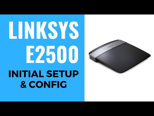 Linksys Wireless Router (E2500-CA) in Networking in Kitchener / Waterloo