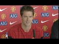 Michael Owen is Unveiled by Manchester United
