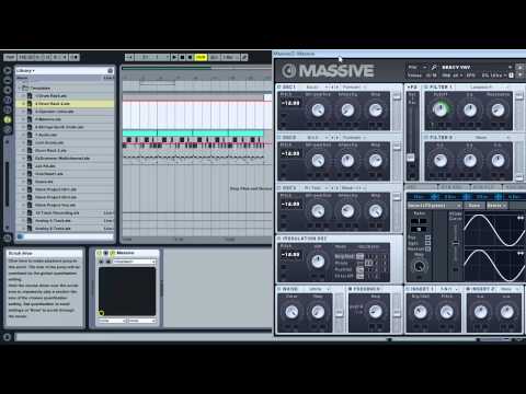 how to sync lfo in massive