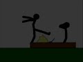 a crazy stickfigure thank you!!! first 100 subs 