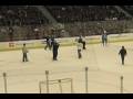 Alex at the Hockey Game