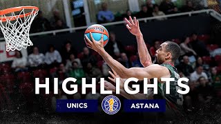 Highlights of the match — VTB United league: UNICS vs «Astana»