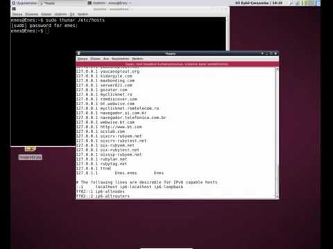 how to hosts file linux