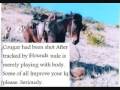 Cougar Mule/horse HOAX THE COUGAR HAD ALREADY BEEN SHOT MULE DID NOT KILL IT.